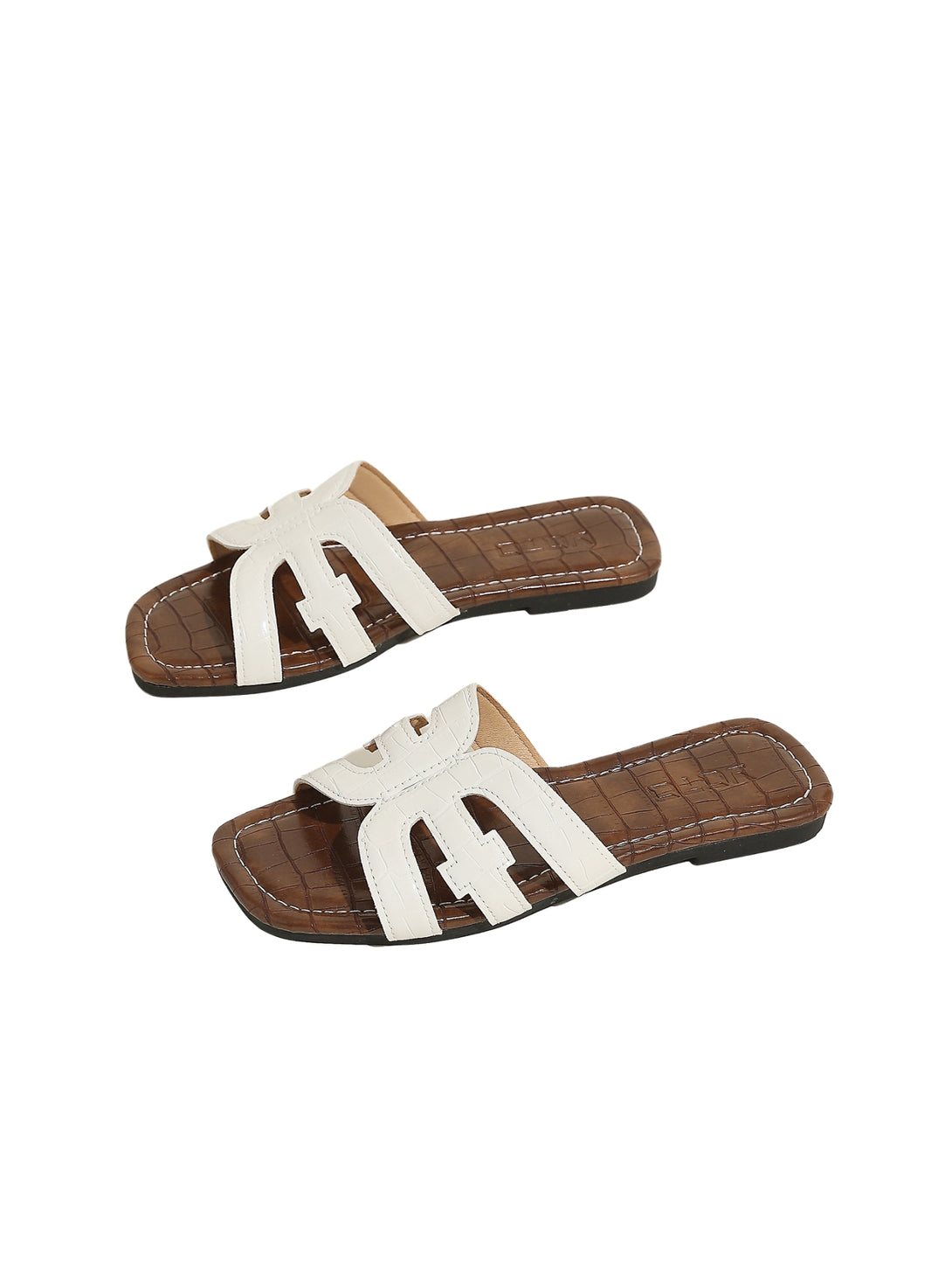 URBAN Glide Flat Slides-White