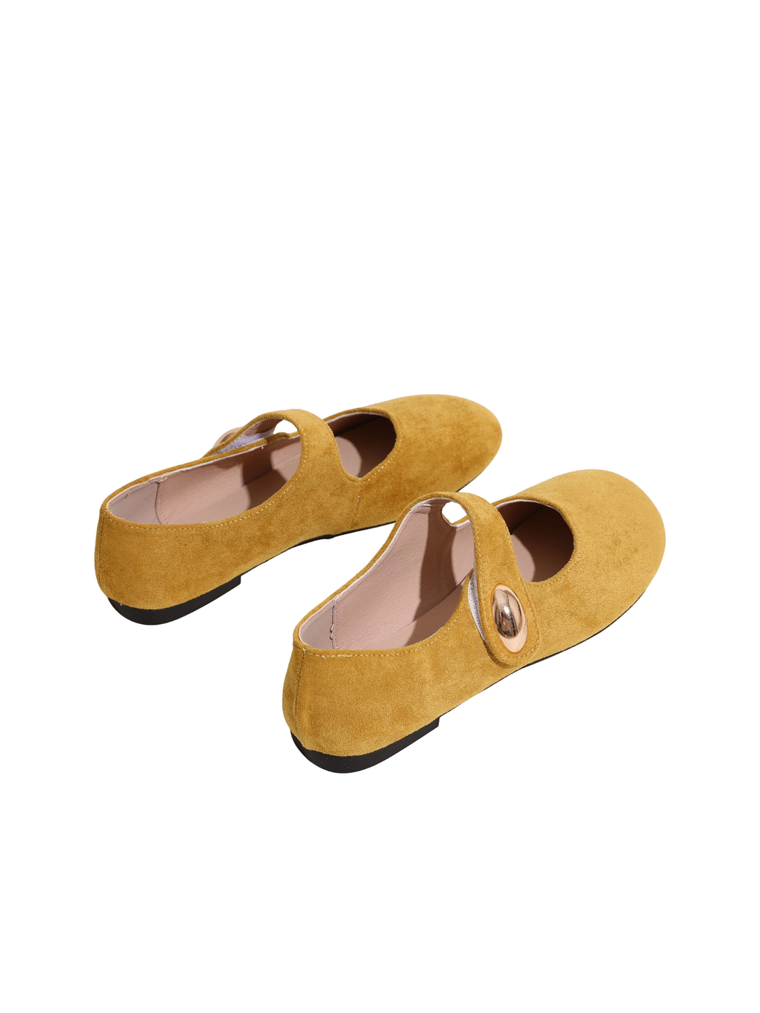 Velouré Verge Close Toe Suede Loafer- Brown