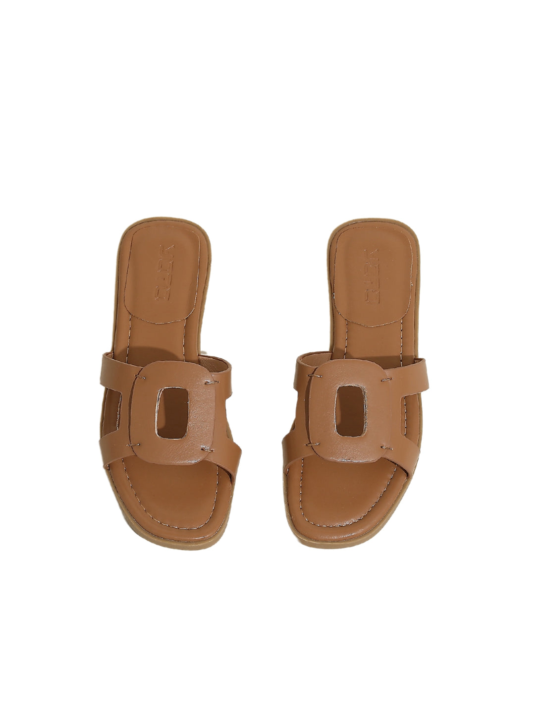 Vita Loom Flat Sandals-White