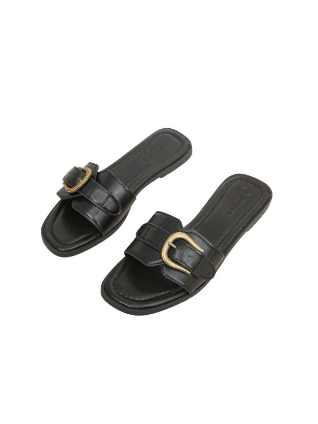 Urban Nova Flat Slides- Brown