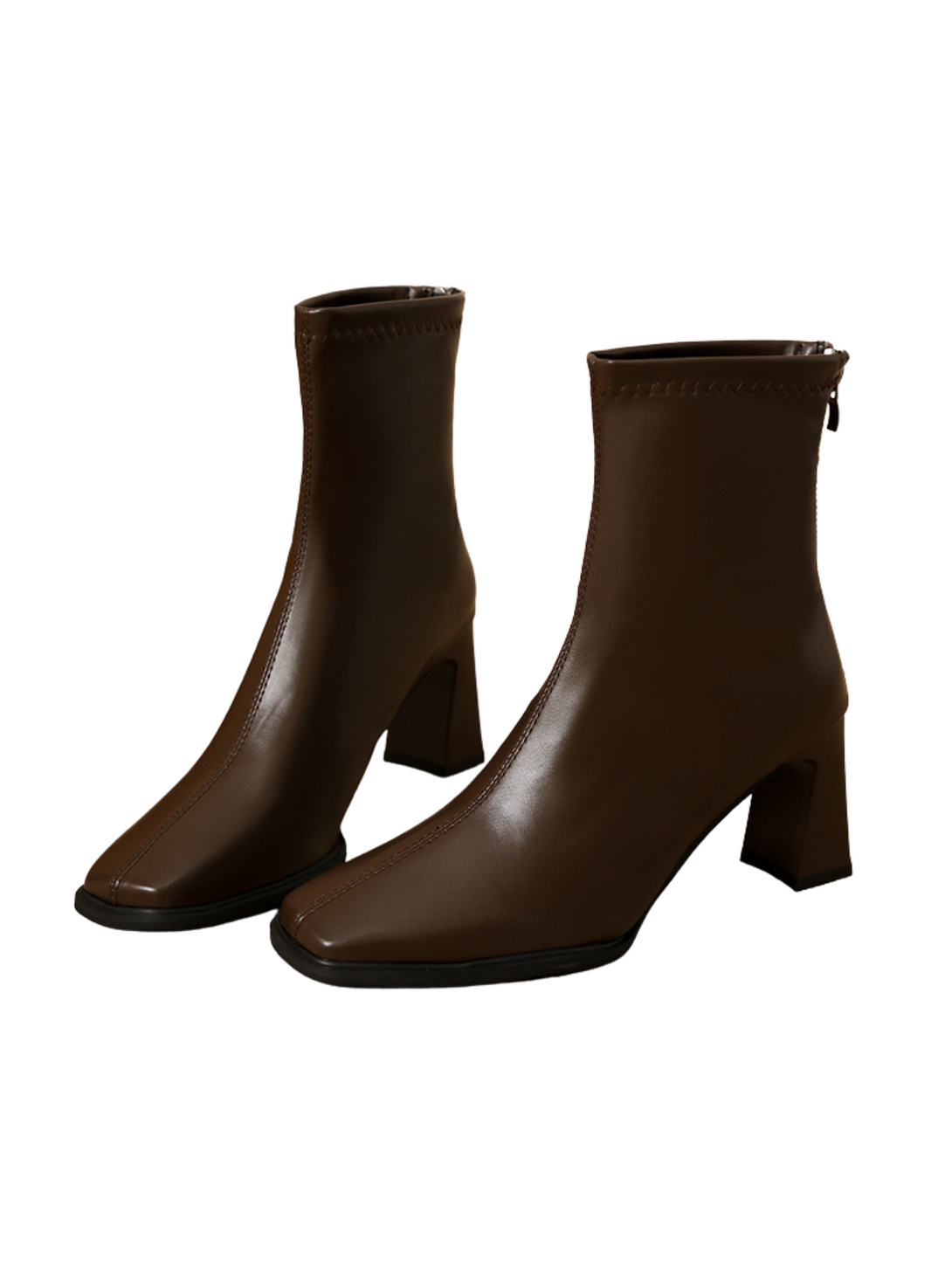 Élan Allure Platform Boots-Khaki