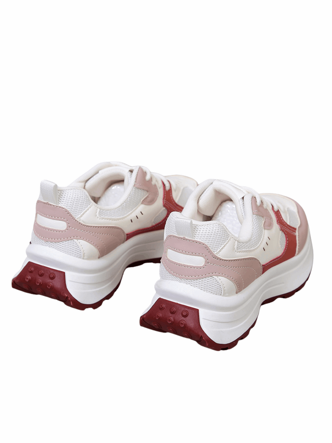 AirStride Zephyr Lace-up Sneakers-Pink