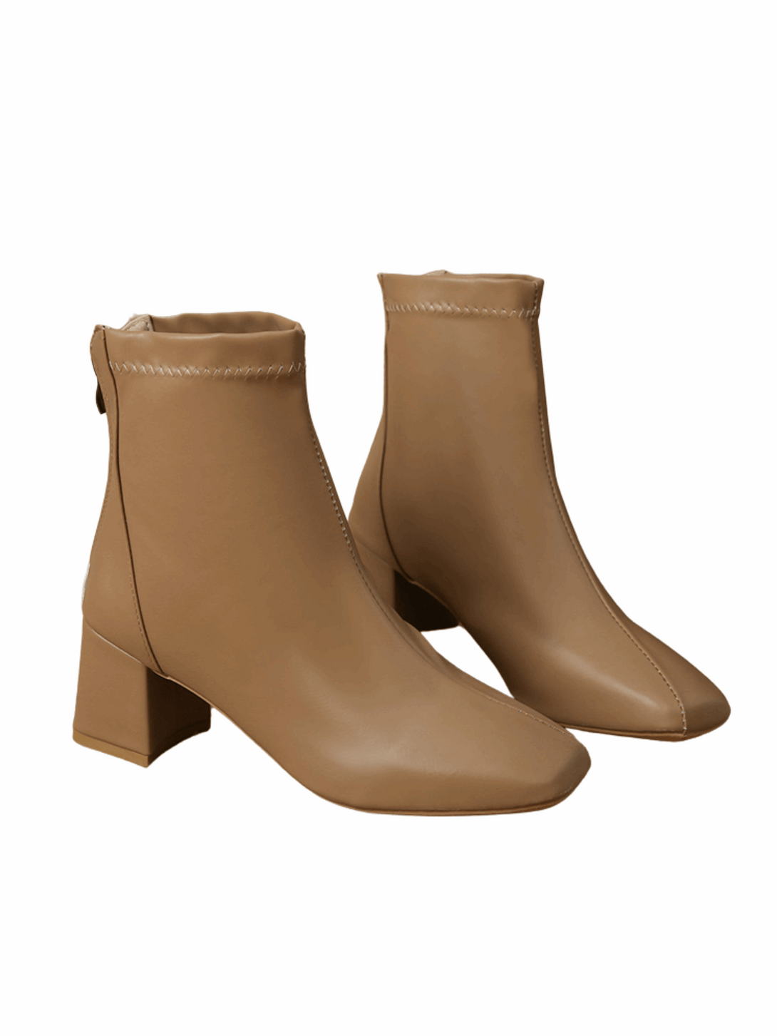Élan Charm Platform Boots-Brown