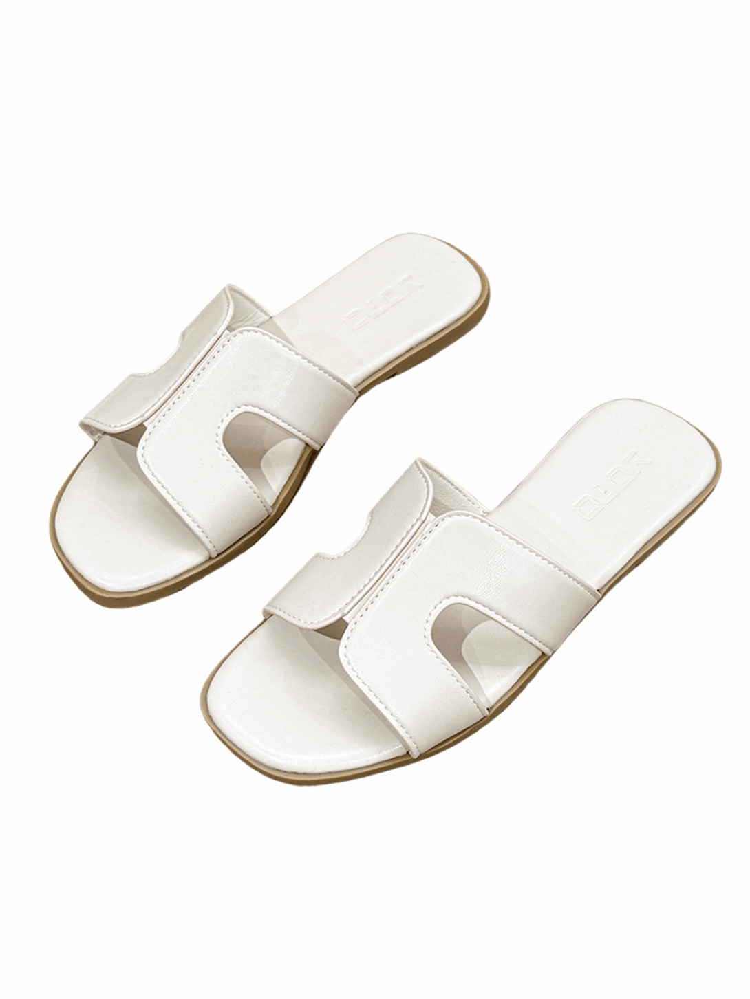 Vita Breeze Flat Slides-Brown