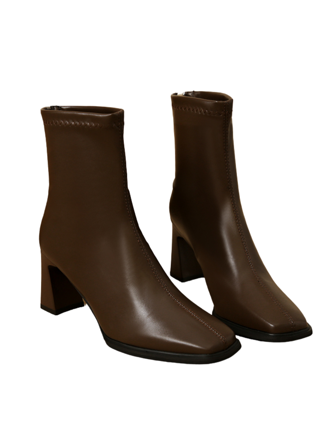 Élan Allure Platform Boots-Khaki