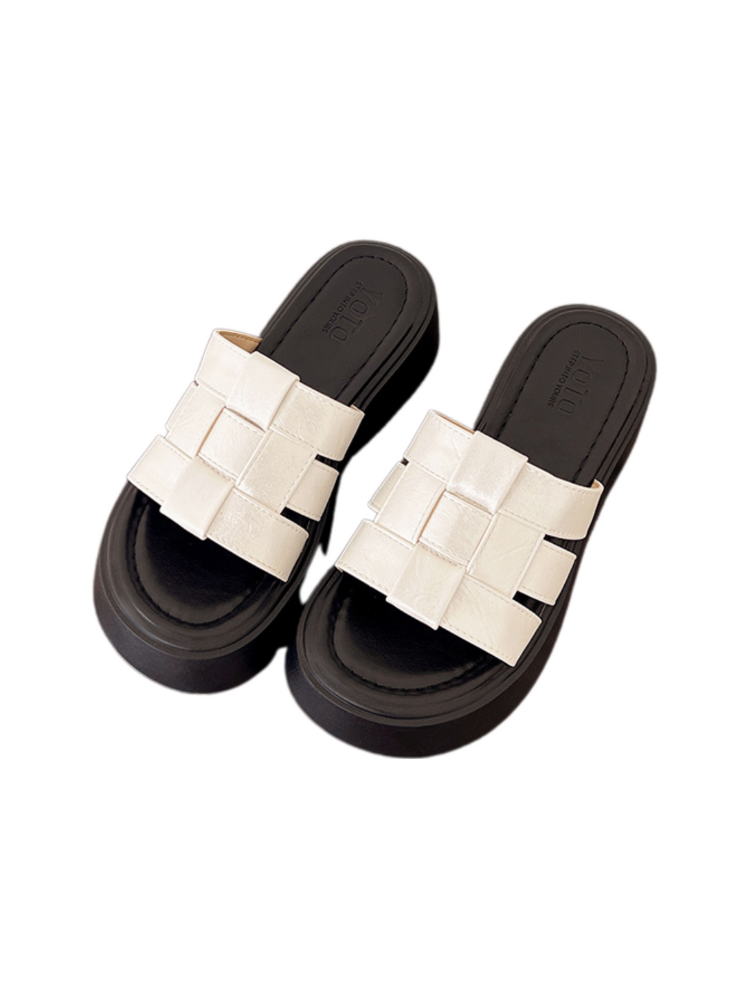 Vita Harmony Platform Slides-Khaki
