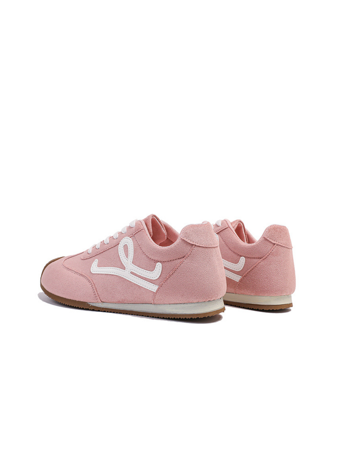 Simple Flex Lace-up Sneakers-Red