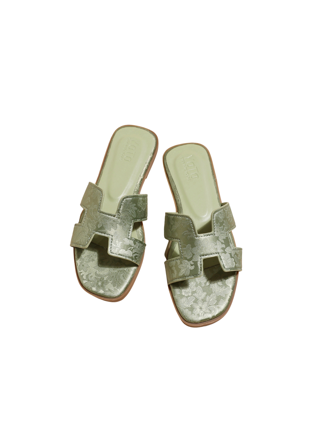 Vita Bliss Flat Slides Sandals-Pink