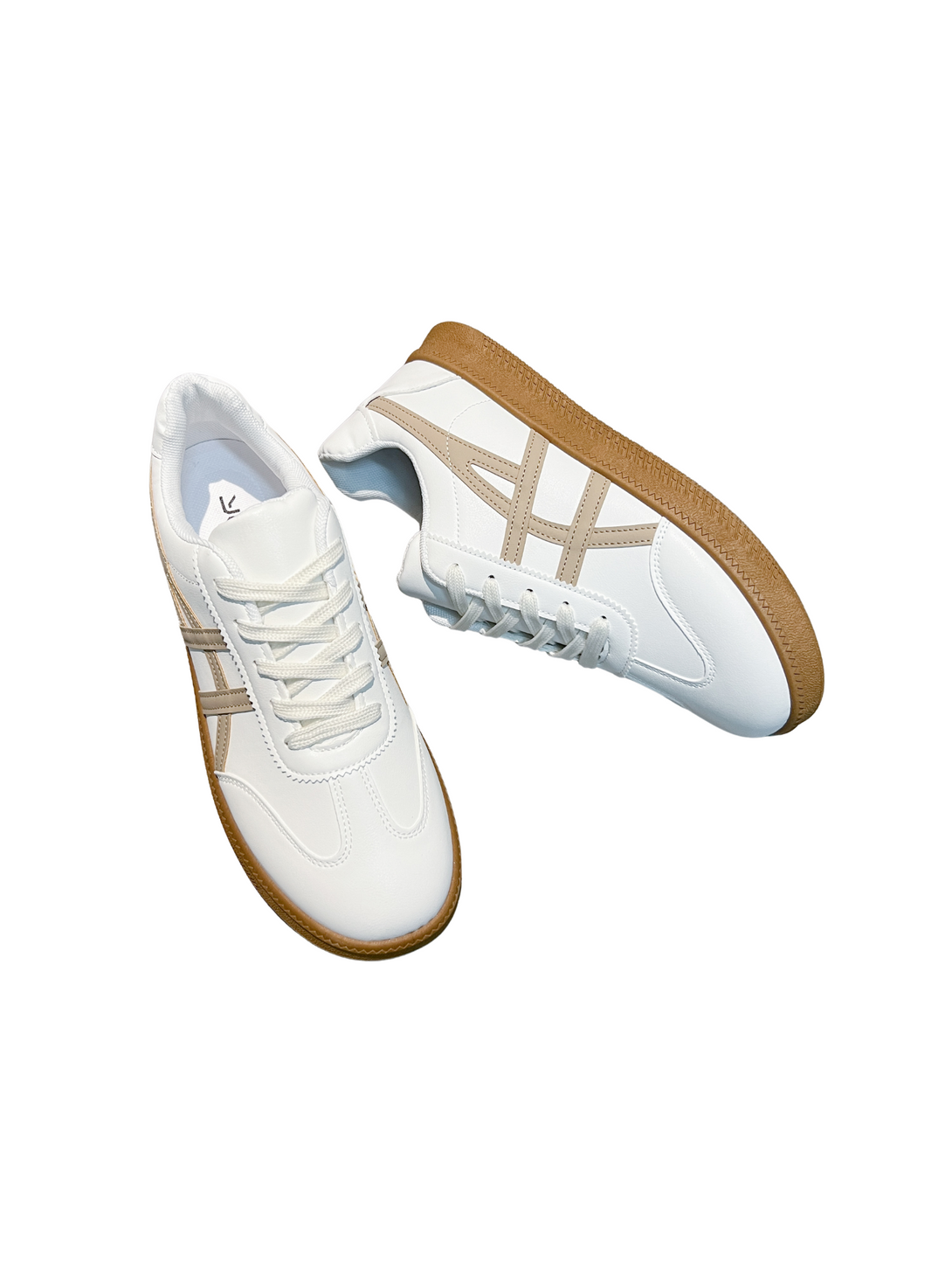 Simple Vitality Lace-up Sneakers-Blue