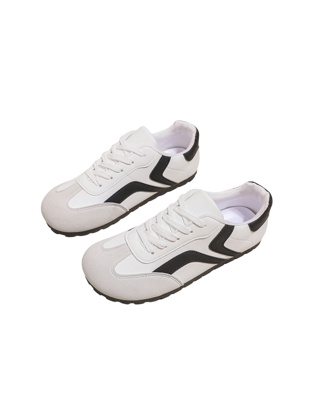 Simple Savvy Lace-Up Sneaker-White