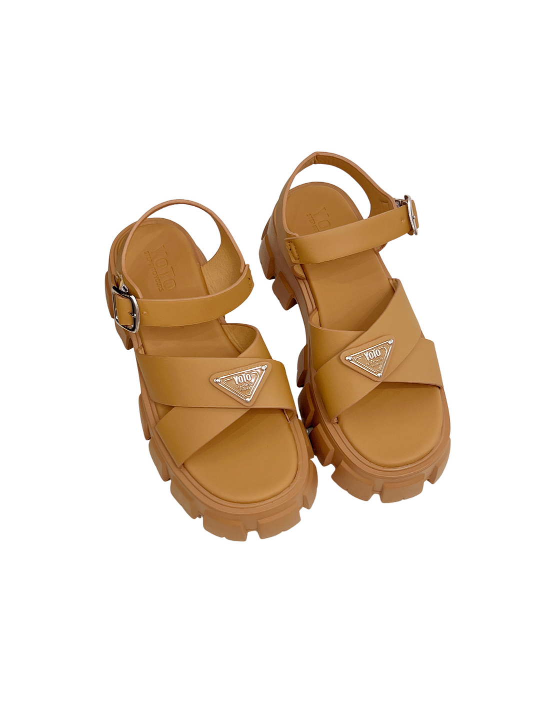 Urban Terrain Platform Sandal- White