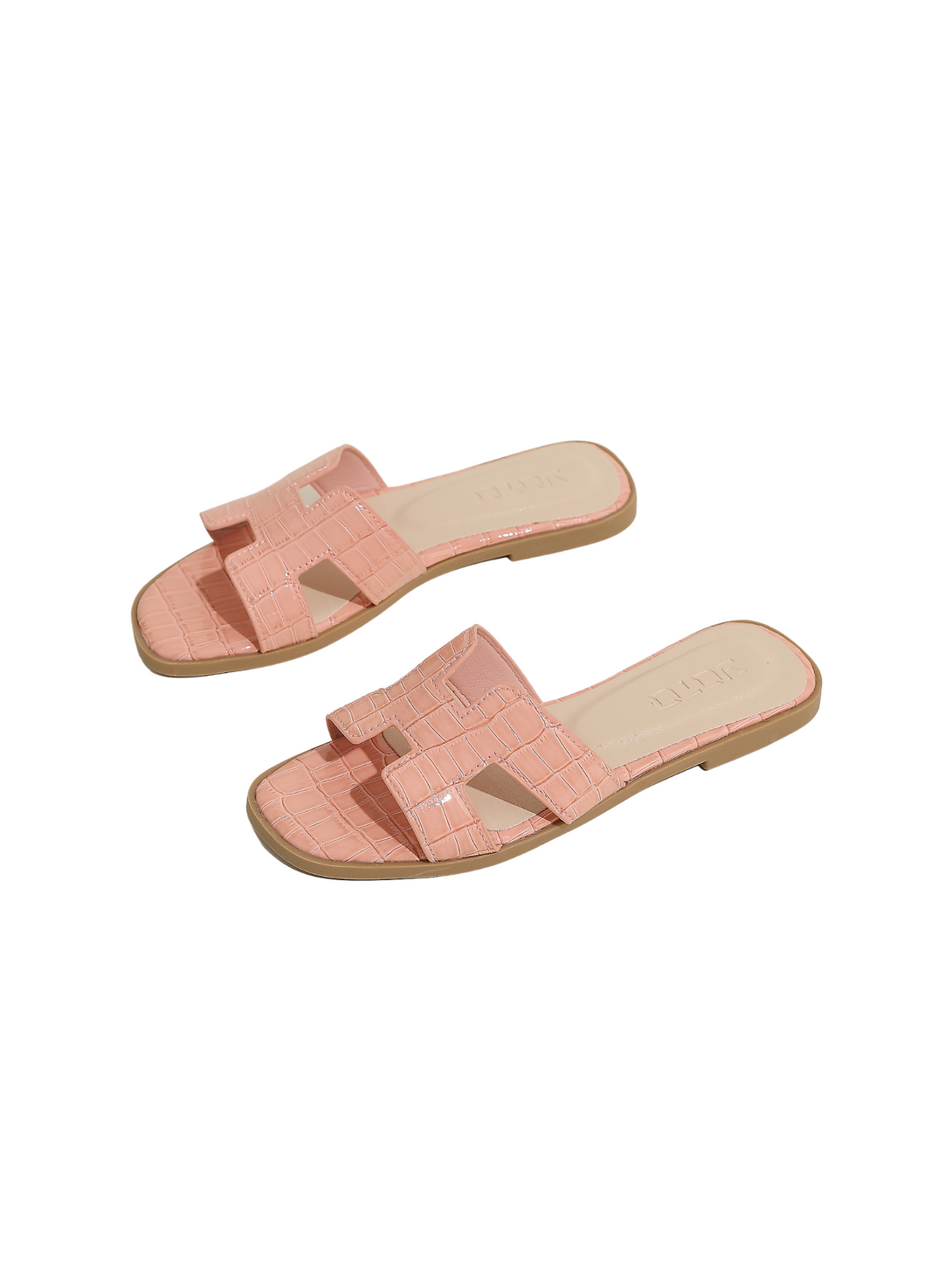 Vita Chill Flat Slides-Dark Brown