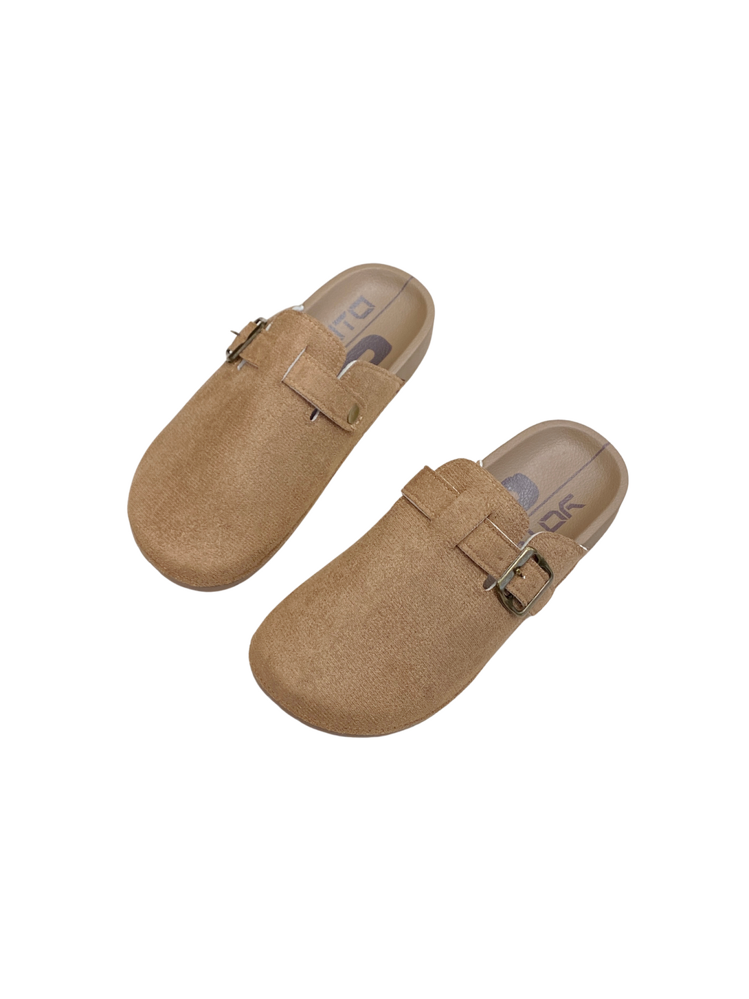 Bareform Slip On Half Shoes-Brown