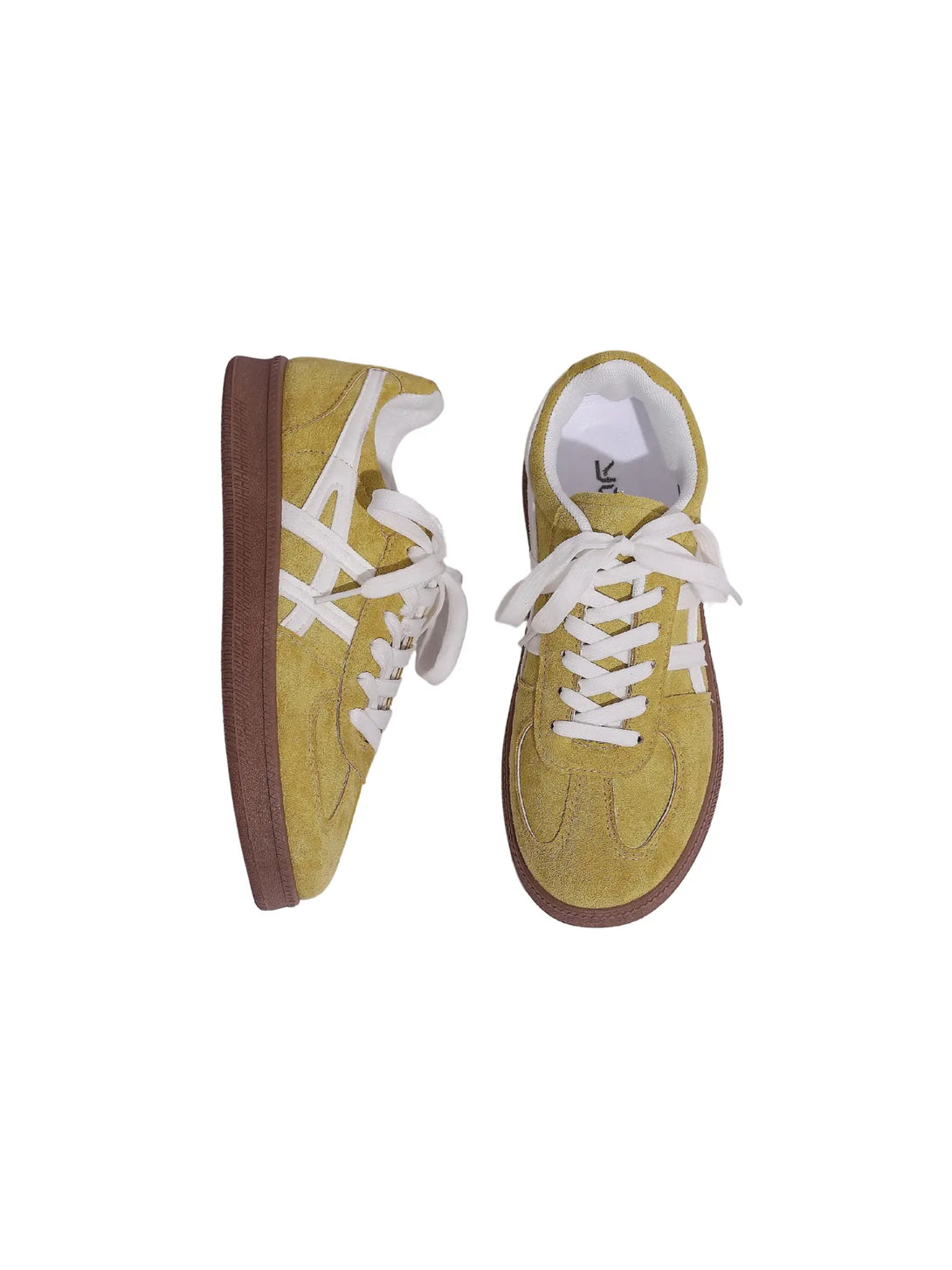 Velouré Aeris Lace-up Sneakers-Red