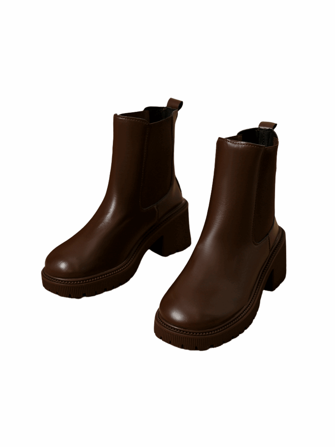 Élan Tempo Platform Boots-Khaki