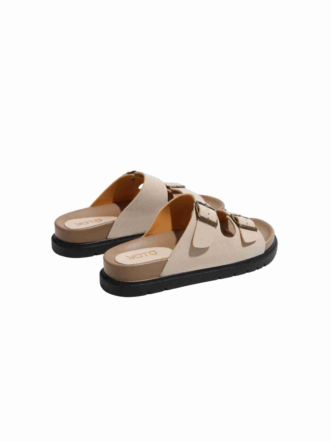 The Ease Suede Slip On Slipper- Khaki