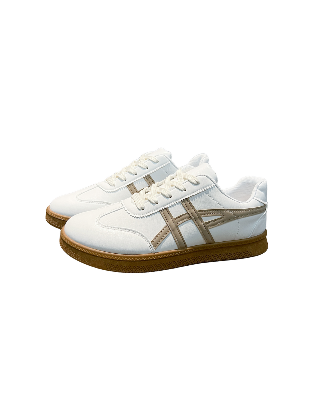 Simple Vitality Lace-up Sneakers-Blue