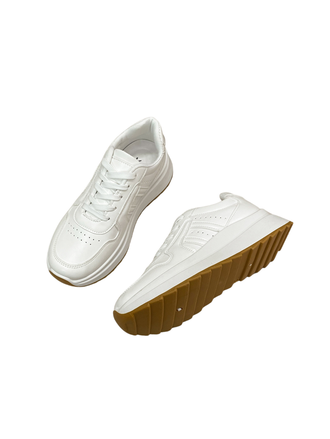 Haven Lace-up Sneakers-Khaki