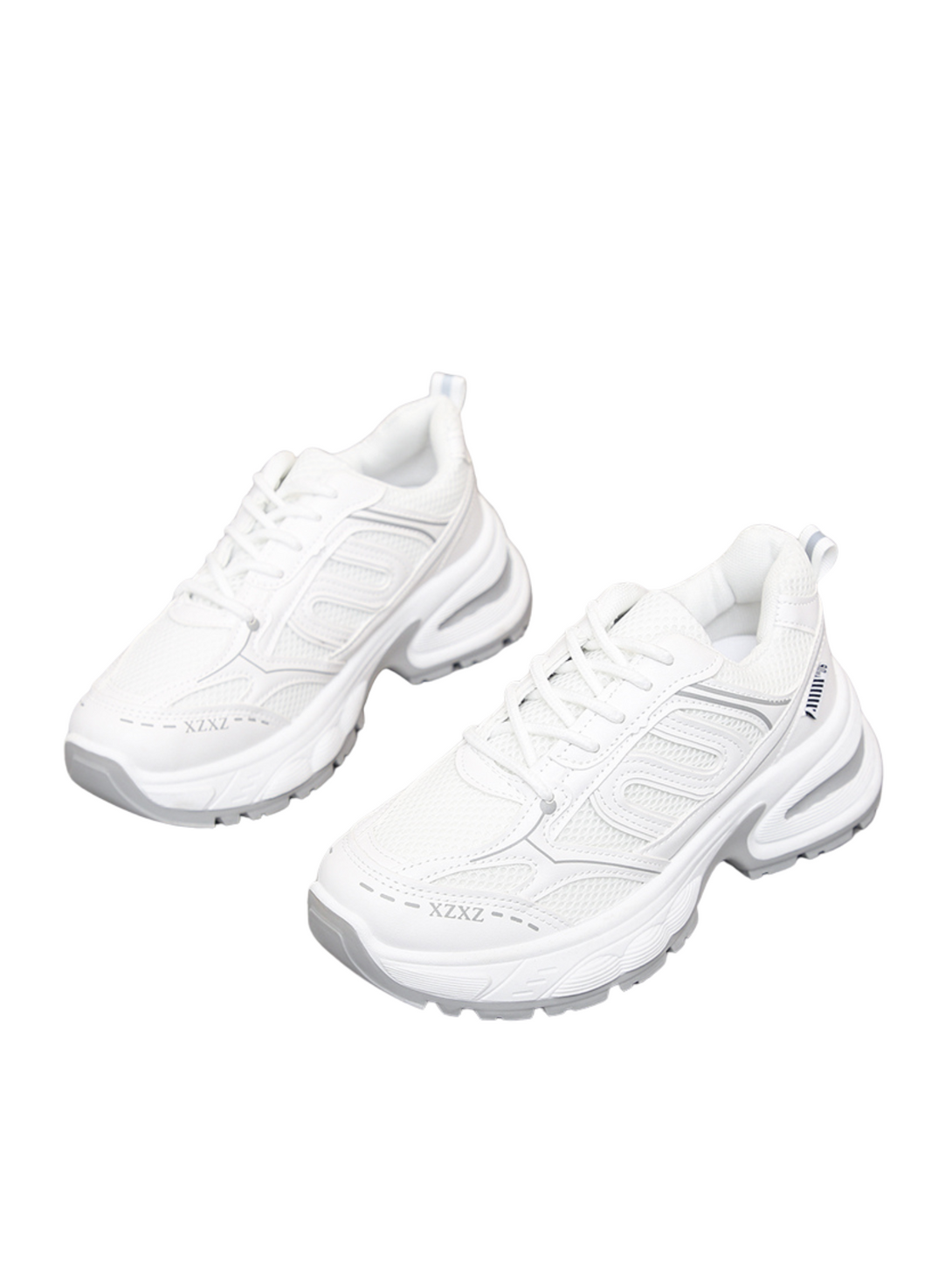AirStride Breeze Lace-up Sneakers-Gray