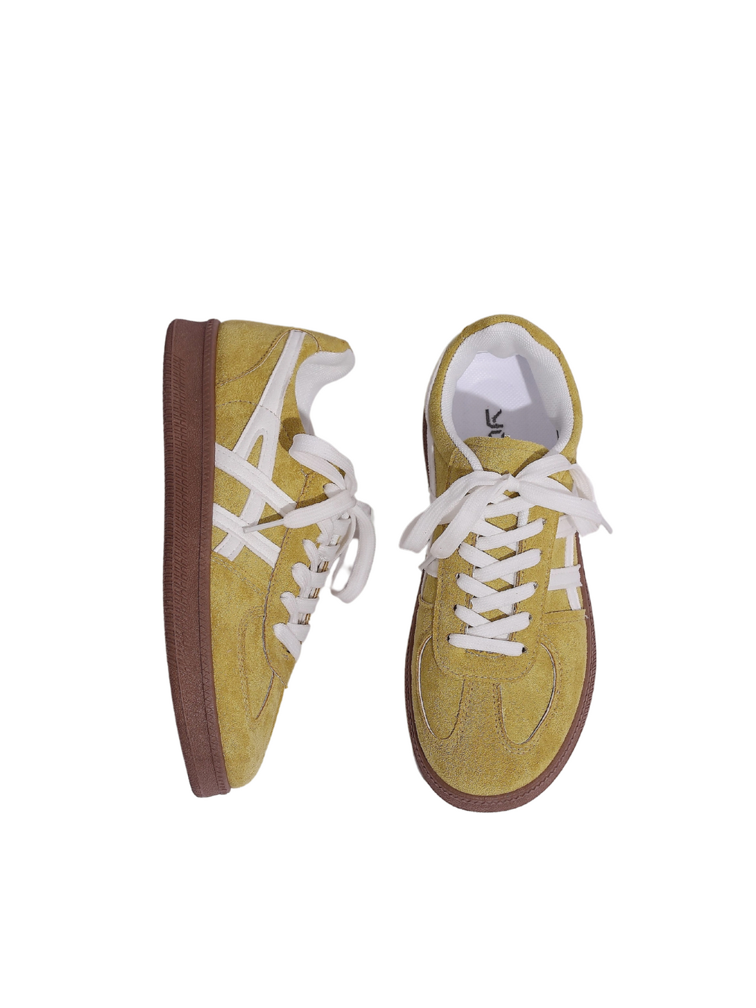 Velouré Aeris Lace-up Sneakers-Red