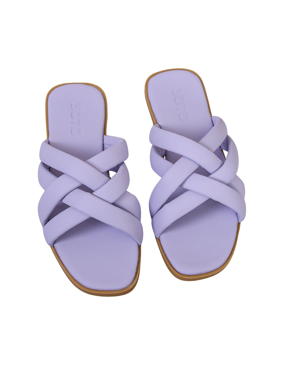 Urban Airy Flat Slides-Off White