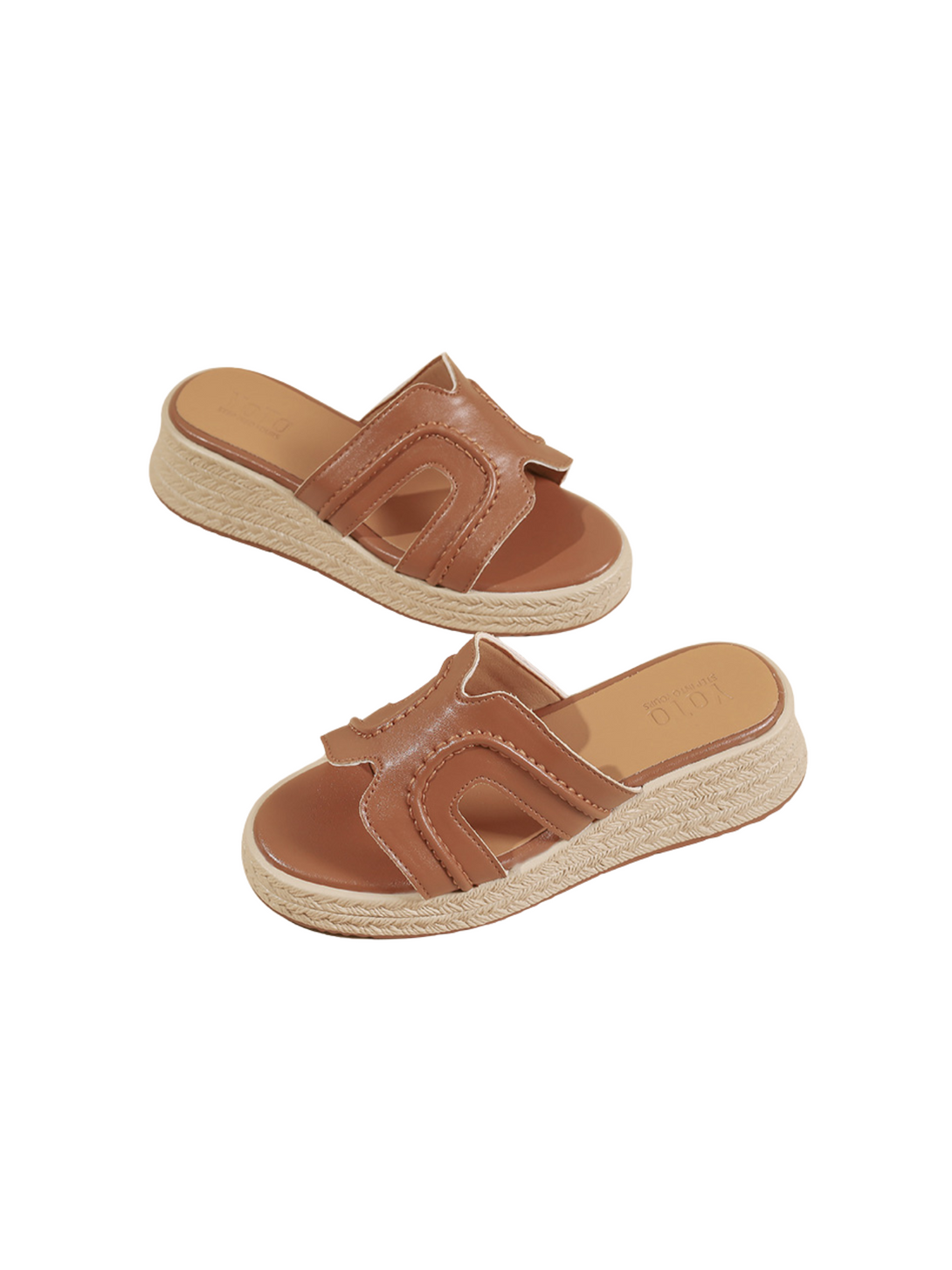 Driftwalk Breeze Espadrille Slide Sandals-Off-White