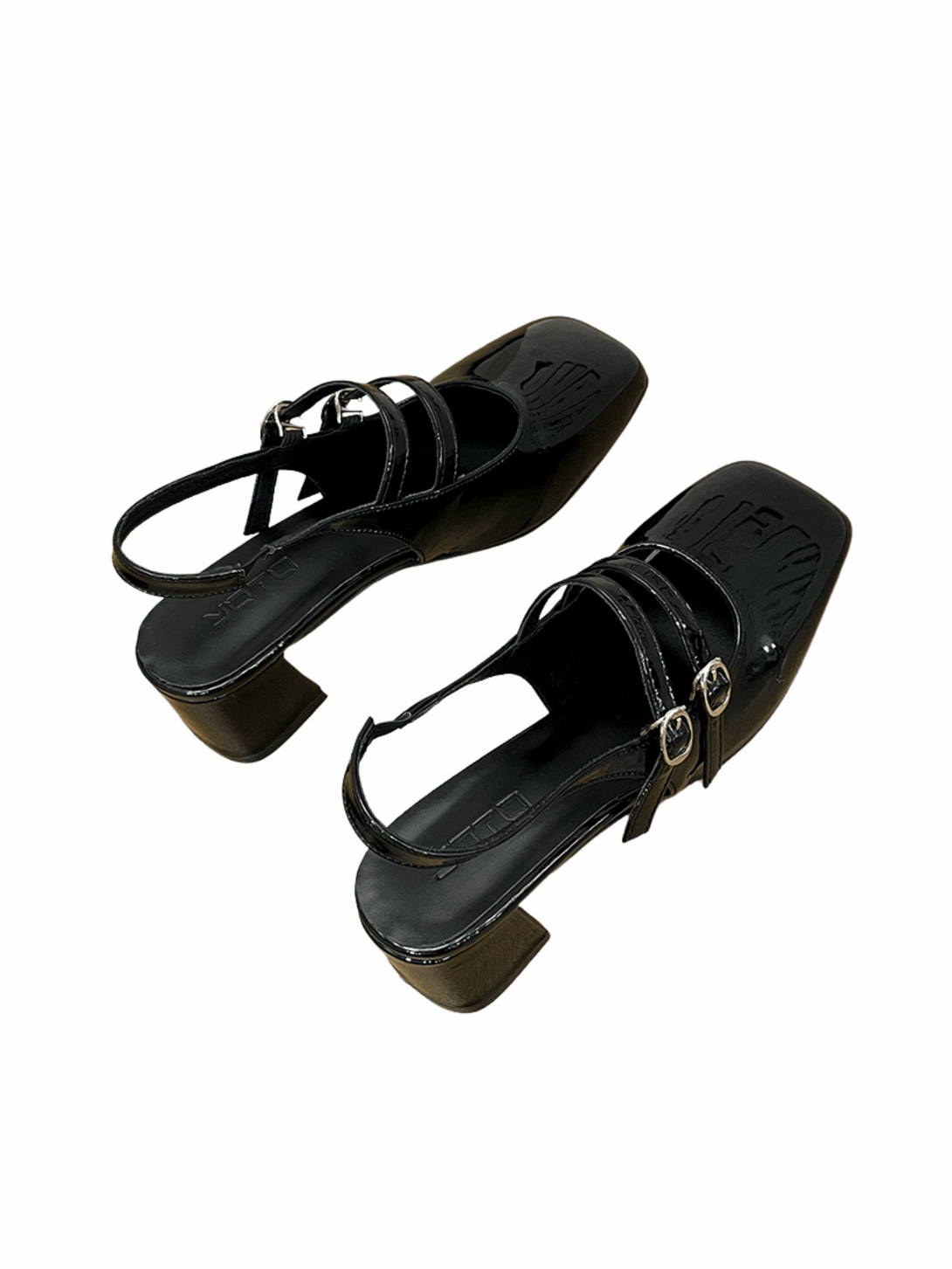 Élan Vivid Mary Jane Loafers-Brown