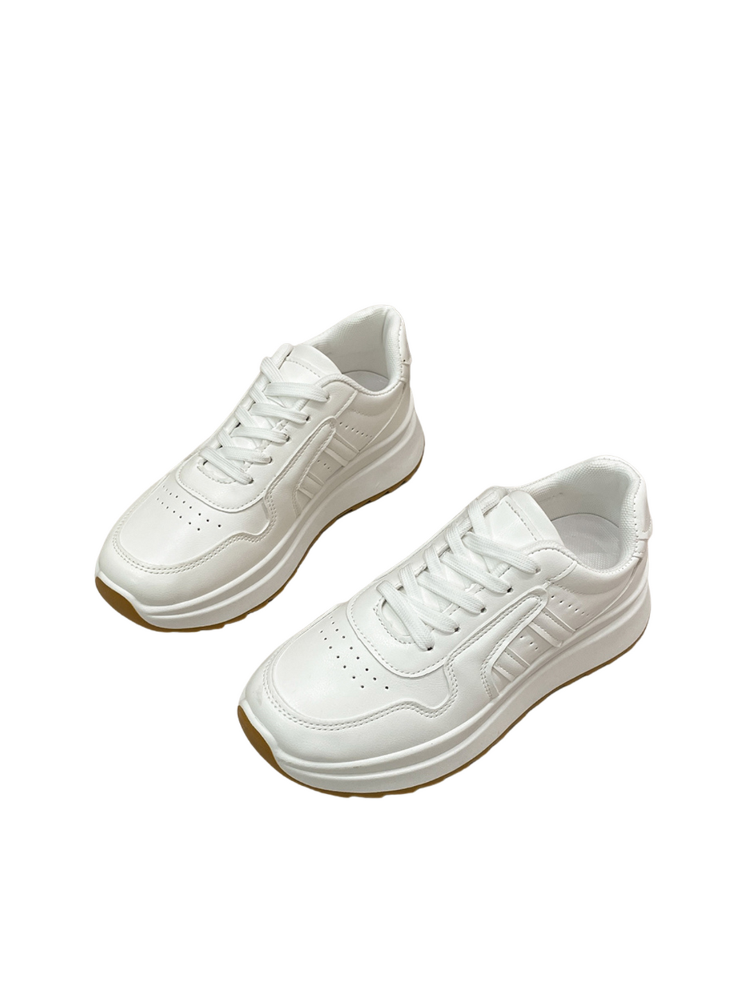 Haven Lace-up Sneakers-White