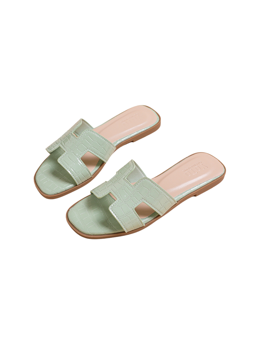 Urban Grace Flat Slide-Pink