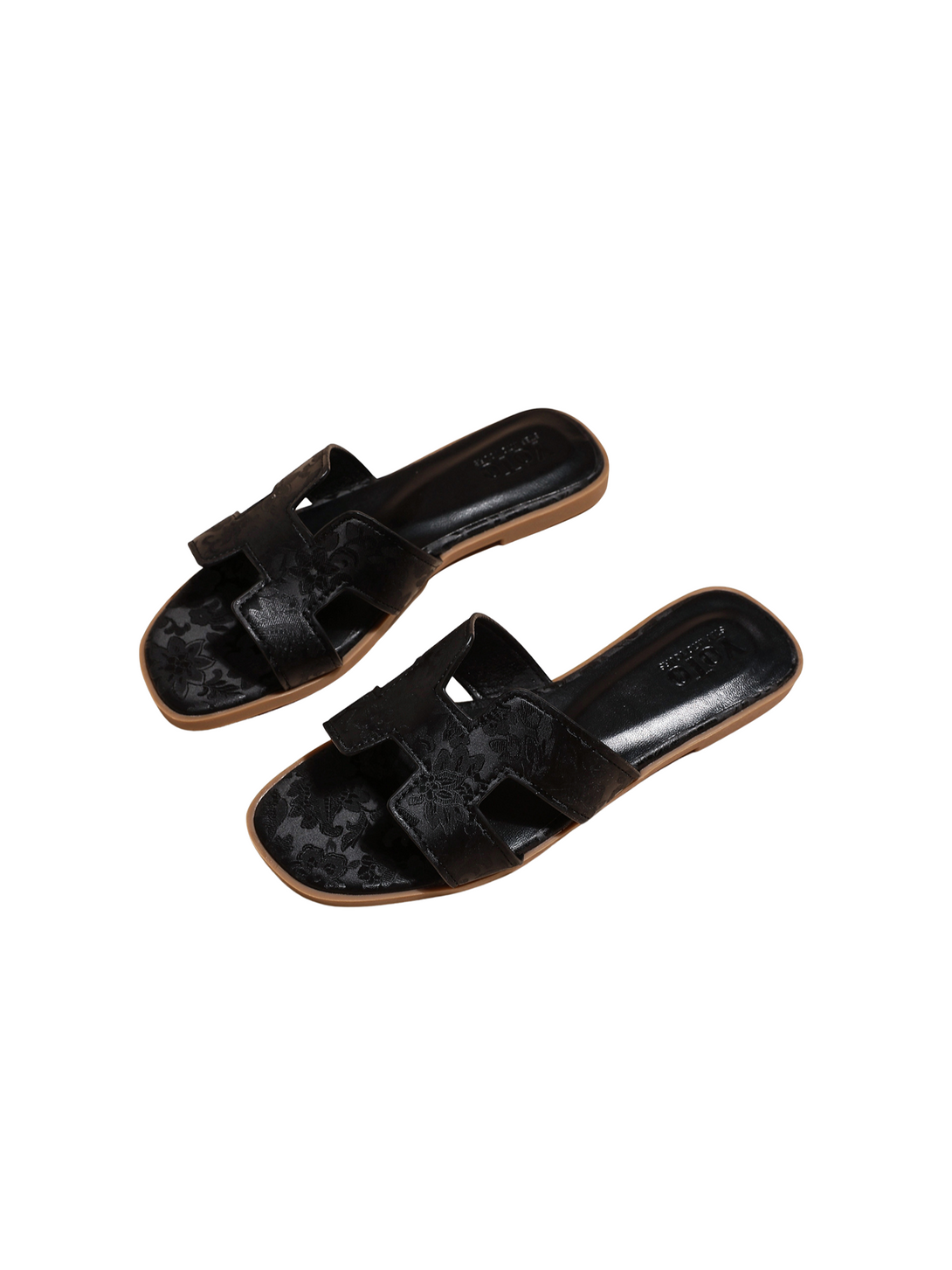 Vita Bliss Flat Slides Sandals-Pink