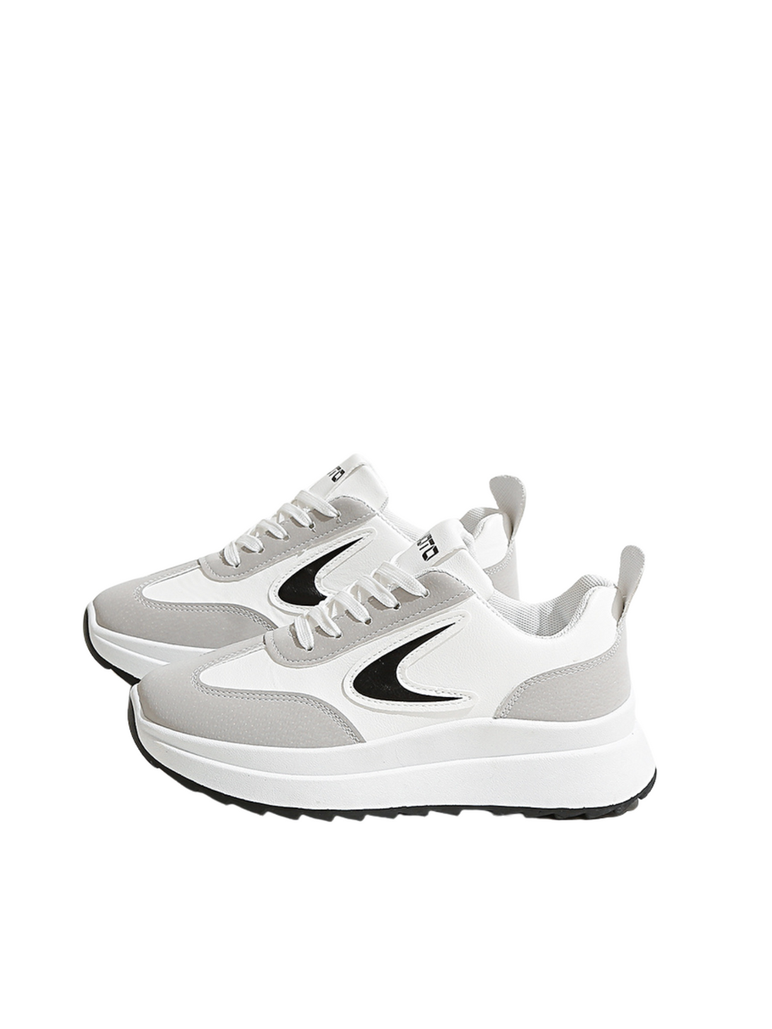 Sway Lace-up Sneakers-Brown