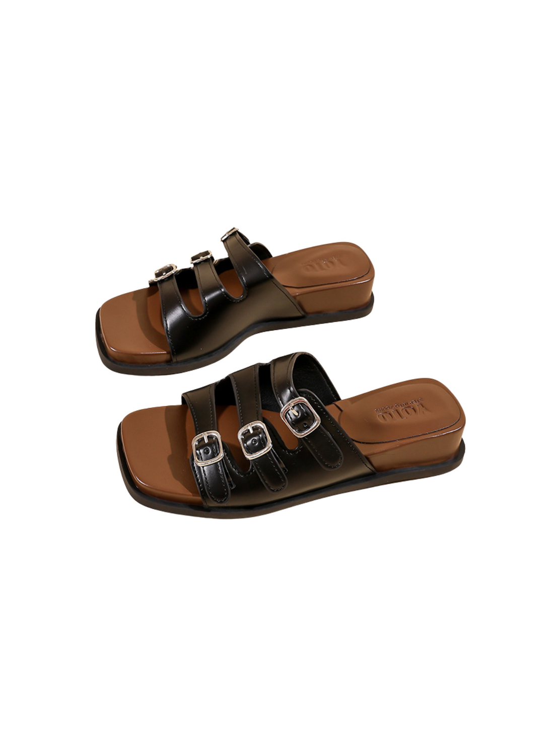 Vita Zen Slip On Sandals-Beige