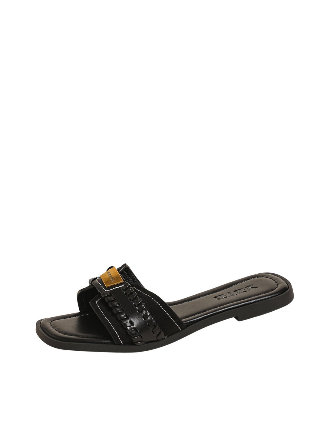Urban Pace Flat Slides-Black