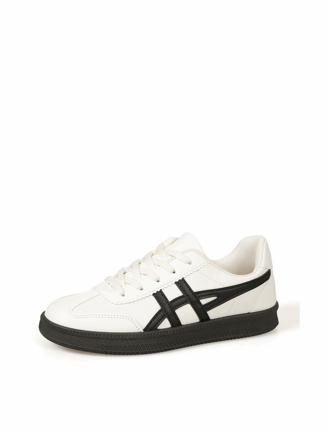 Simple Vitality Lace-up Sneakers-Blue
