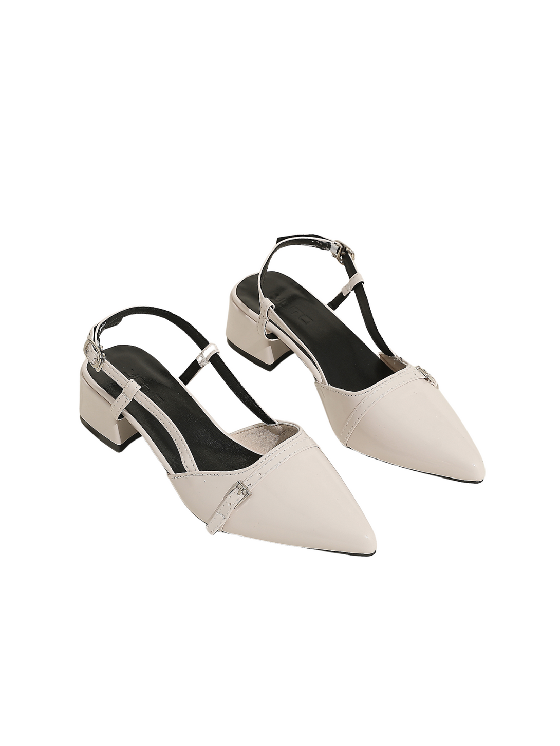 Gleam Block Heel-Red